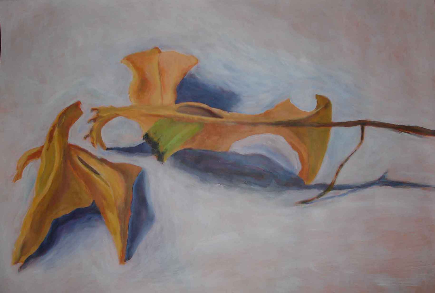 Apfelkitsch06, 72 x 100 cm, 2009, Acryl auf Papier